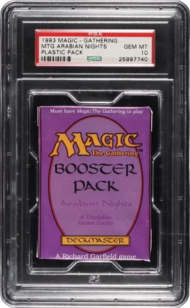 1993 Magic The Gathering MTG Arabian Nights Booster Pack PSA 10 